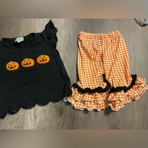 Pumpkin boutique outfit